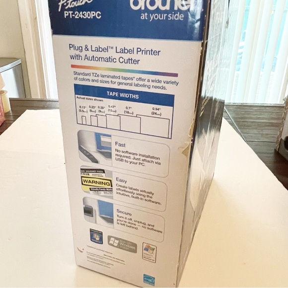 Brother P-Touch PT-2430PC Label Thermal Printer Complete Maker New Open Box - Picture 4 of 5